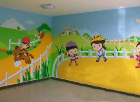玉屏幼儿园墙体彩绘制作流程及注意事项