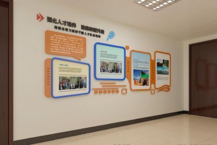 玉屏如何才能设计出符合企业自身特征的文化墙？