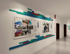 玉屏企业文化墙用什么材料好？