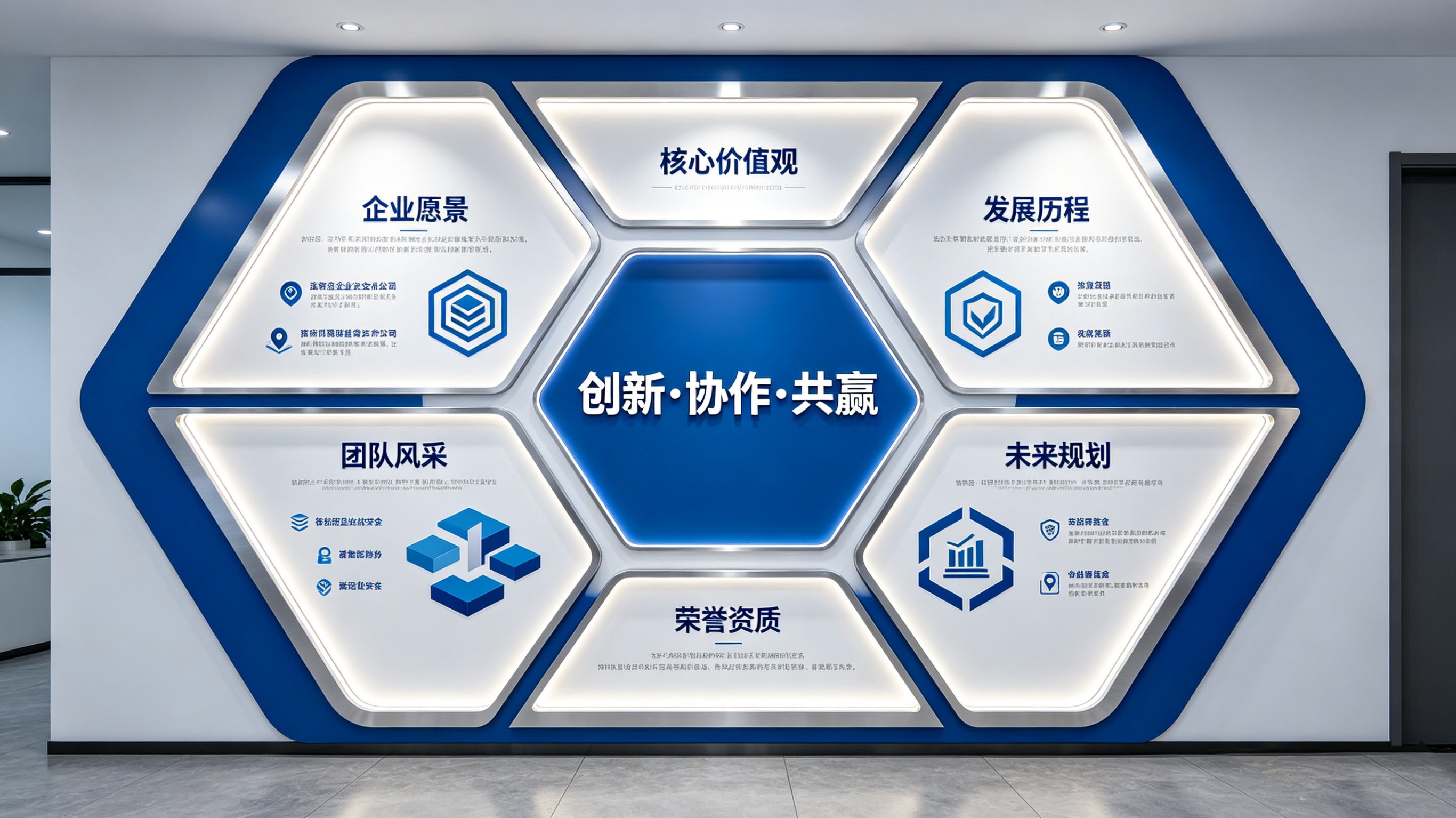 玉屏企业文化墙六边形避坑指南（新手常犯5个错误）